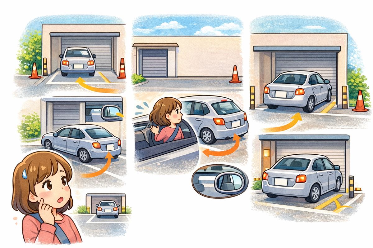 車庫入れが怖いと感じる理由