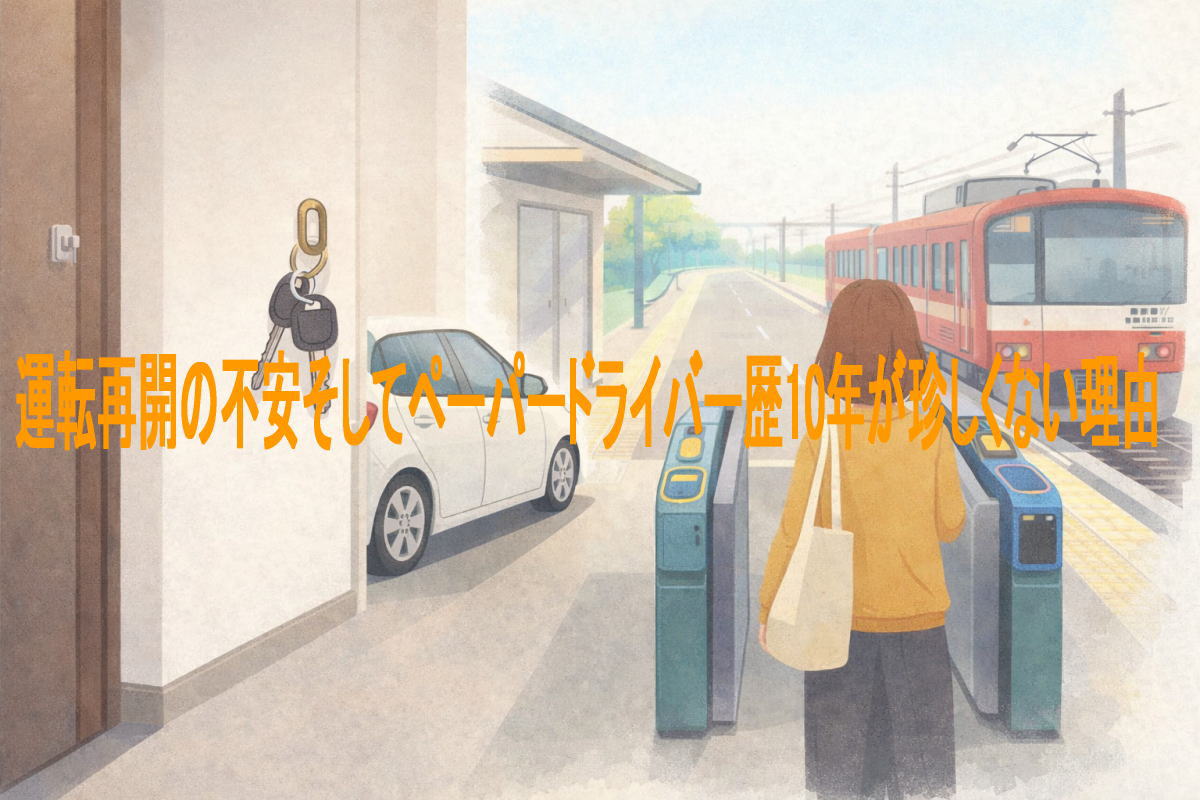 運転してなくて10年が珍しくない理由