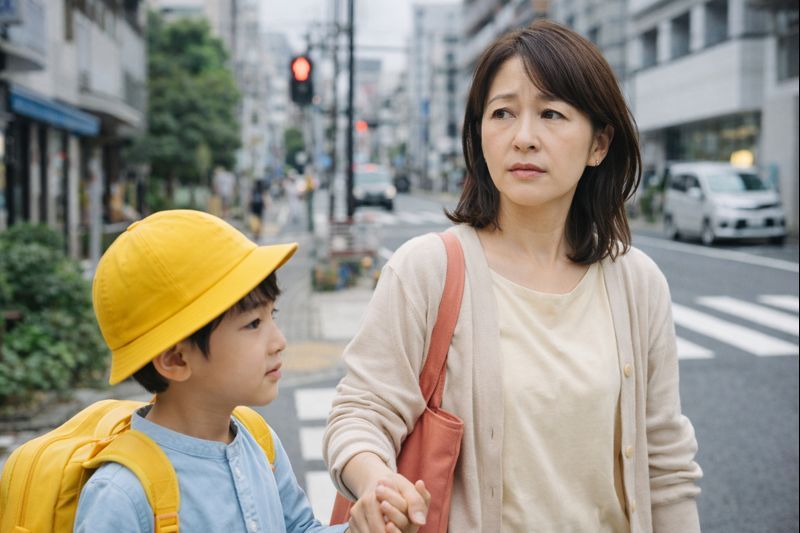 保育園送迎が怖い