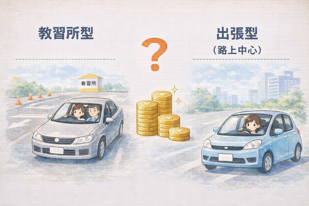 教習所と出張型選び方