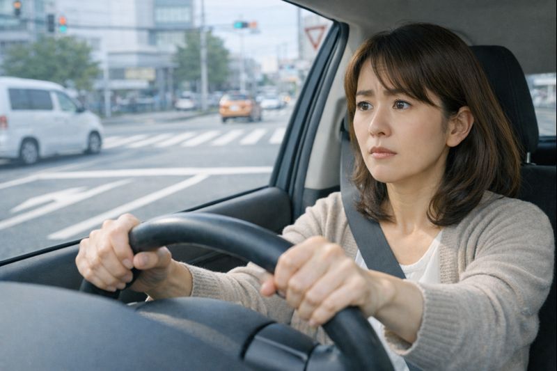 ヒヤリ体験後の緊張で視野が狭くなり判断が遅れやすい状態を整理する