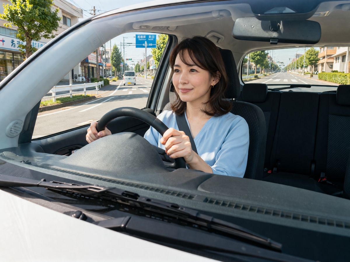 確認や操作の順番が整理されて安心して運転できている様子