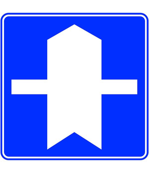 ペーパードライバー講習で使う優先道路標識